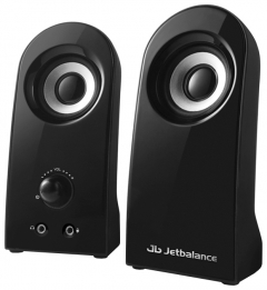 Колонки Jetbalance JB-119 2.0 черные (4W)