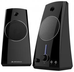 Колонки Jetbalance JB-121 2.0 черные (5W)