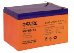 Батарея аккумуляторная 12V 12А/Ч Delta HR12-12
