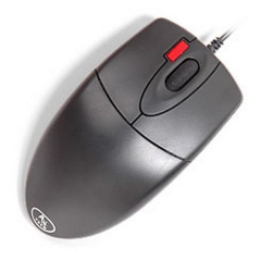 Мышь A4 OP-620D black optical 2X Click USB