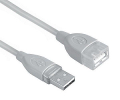Удлинитель USB кабеля Am-Af HAMA экранированный