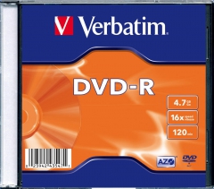 DVD-R диск однократной записи Verbatim