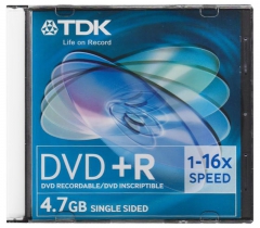 DVD+R диск однократной записи TDK