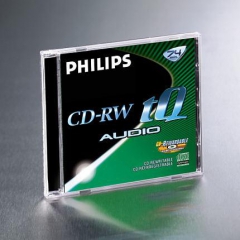 CD-RW tQ перезаписываемый PHILIPS