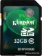 Флеш карта SDHC 32Gb Class10 Kingston SD10V/32GB