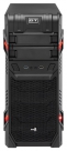 Корпус Aerocool GT черный w/o PSU ATX 1x120mm 2xUSB2.0 audio bott PSU